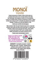 Laden Sie das Bild in den Galerie-Viewer, Product Back: Tevi Monoi Oils Monoi Traditionnel Vanille 120Ml
