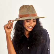 Laden Sie das Bild in den Galerie-Viewer, Image 04: Uv Line Chapeau Fedora Hat Giovana Imp Fem Mescla Upf50+
