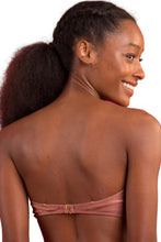 Laden Sie das Bild in den Galerie-Viewer, Image 07: Rio De Sol Haut Top Shimmer-Copper Bandeau-Joy
