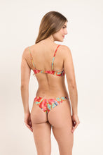 Laden Sie das Bild in den Galerie-Viewer, Model Back: Rio De Sol Haut Top Sea-Bloom Bandeau-Joy
