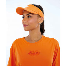 Laden Sie das Bild in den Galerie-Viewer, Image 02: Alto Giro Fitness Haut T-Shirt Skin Fit Make It Fun Laranja Gym
