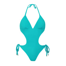 Laden Sie das Bild in den Galerie-Viewer, Product Front: Rio De Sol Une Pièce Malibu-Atol Trikini
