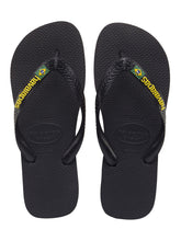 Laden Sie das Bild in den Galerie-Viewer, Product Front: Havaianas Tongs Brasil Logo Black
