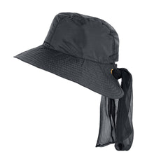 Laden Sie das Bild in den Galerie-Viewer, Product Front: Uv Line Chapeau Souple/Capeline San Remo Preto
