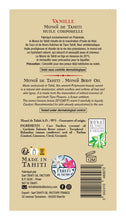 Laden Sie das Bild in den Galerie-Viewer, Product Back: Vahine Monoi Oils Vahine Monoi Vanille 125Ml
