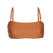Laden Sie das Bild in den Galerie-Viewer, Product Front: Rio De Sol Haut Top Nocciola Bandeau-Reto
