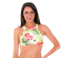 Laden Sie das Bild in den Galerie-Viewer, Model Front: Rio De Sol Haut Soutien Acacia Rosa
