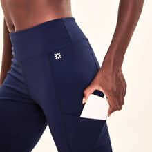 Laden Sie das Bild in den Galerie-Viewer, Image 05: Uv Line Fitness Bas Legging Fit Aspen Navy Blue Upf50+
