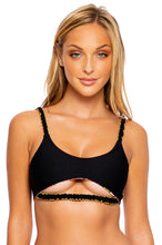 Laden Sie das Bild in den Galerie-Viewer, Image 06: Luli Fama Haut Top Wavy Forever Yours Black
