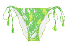 Laden Sie das Bild in den Galerie-Viewer, Product Front: Rio De Sol Bas Bottom Green-Palms Frufru-Comfy
