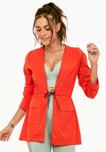 Laden Sie das Bild in den Galerie-Viewer, Model Front: Alto Giro Fitness Haut Jaqueta Tricoline Co2 Over
