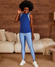 Laden Sie das Bild in den Galerie-Viewer, Image 03: Alto Giro Fitness Haut Regata Skin Fit Alcas Duplas Azul Sodalite
