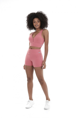 Model Front: Alto Giro Fitness Ensemble / Look Supplex Termo Coral Energy