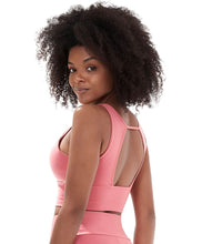 Laden Sie das Bild in den Galerie-Viewer, Model Back: Alto Giro Fitness Haut Top Supplex Termo Coral Energy
