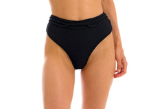 Laden Sie das Bild in den Galerie-Viewer, Unterteil St-Tropez-Schwarze Hotpant-High
