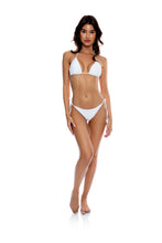 Laden Sie das Bild in den Galerie-Viewer, Bottom Wavy Ruched White
