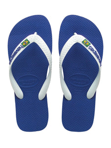 Brasilien-Logo Marineblau