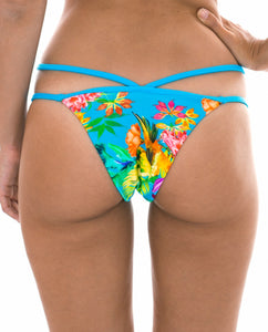 Calcinha Tropical Blue Hals