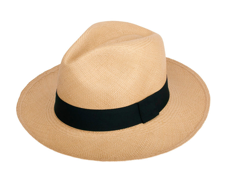 Product Front: De Punta En Blanco Chapeau Panama Panama Ocher