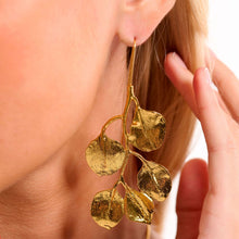 Laden Sie das Bild in den Galerie-Viewer, Earrings Vineta Gold Hipenema
