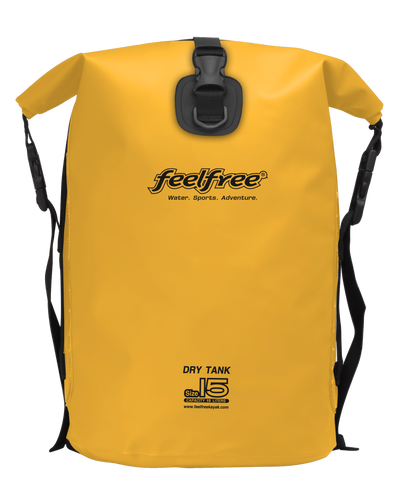 Model Front: Feelfree Sac De Plage Dry Tank 15L Yellow