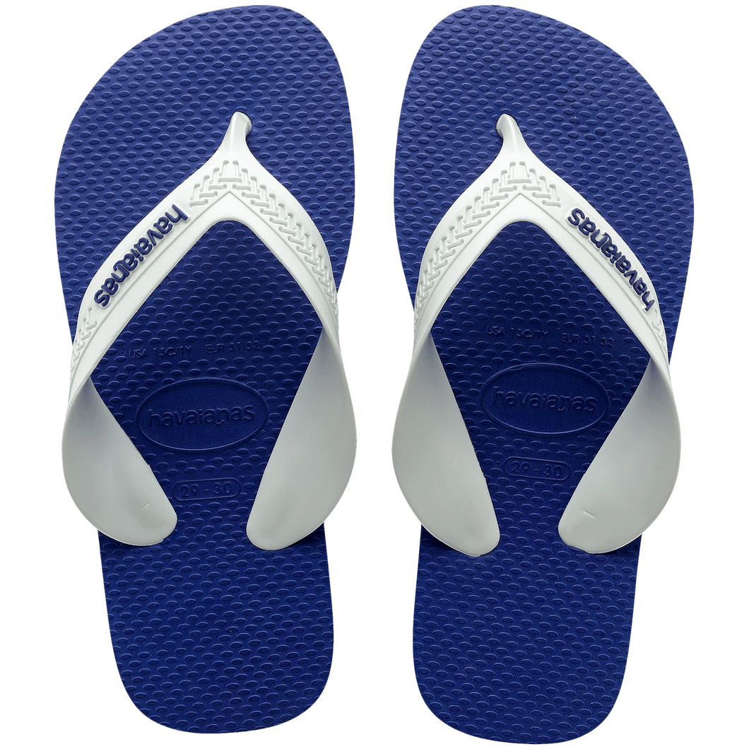 Model Front: Havaianas Tongs Havaianas Kids Max Preto/Azul Naval