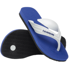 Laden Sie das Bild in den Galerie-Viewer, Image 02: Havaianas Tongs Havaianas Kids Max Preto/Azul Naval
