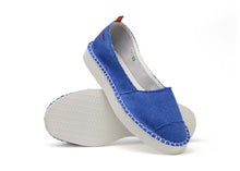 Laden Sie das Bild in den Galerie-Viewer, Model Front: Havaianas Espadrille Havaianas Origine Flatform Up Ii Blue Star
