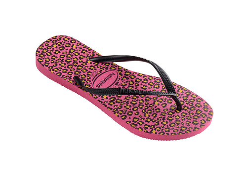 Product Front: Havaianas Tongs Havaianas Slim Animals Shocking Pink