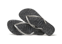 Laden Sie das Bild in den Galerie-Viewer, Image 04: Havaianas Tongs Havaianas Slim Animals Steel Grey
