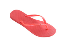 Laden Sie das Bild in den Galerie-Viewer, Product Front: Havaianas Tongs Havaianas Slim Crystal Sw Coralnew
