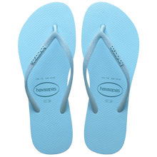 Laden Sie das Bild in den Galerie-Viewer, Product Front: Havaianas Tongs Havaianas Slim Glitter Neon Azul Water
