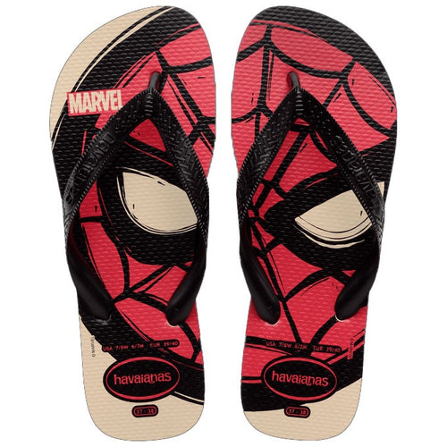 Product Front: Havaianas Tongs Havaianas Top Marvel Logomania Beige Palha