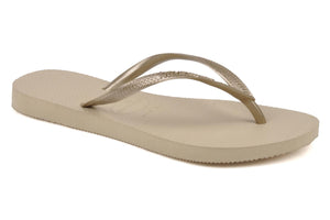 Image 07: Havaianas Tongs Slim Sand Grey/Light Golden