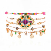 Laden Sie das Bild in den Galerie-Viewer, Product Front: Hipanema Bracelet Cuff Goldville Gold Hipanema
