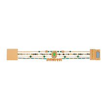 Laden Sie das Bild in den Galerie-Viewer, Image 03: Hipanema Bracelet Cuff Karmelia Green Hipenema

