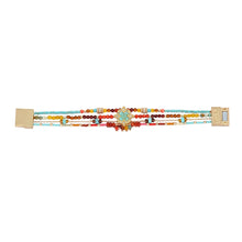 Laden Sie das Bild in den Galerie-Viewer, Product Back: Hipanema Bracelet Metaphor Turquoise Hipanema
