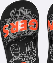 Laden Sie das Bild in den Galerie-Viewer, Ipanema Avengers Slide Preto Cinza Laranja
