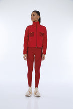 Laden Sie das Bild in den Galerie-Viewer, Jaqueta Techno Taslon Com Bolsos Vermelho Haute Red
