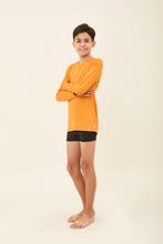 Laden Sie das Bild in den Galerie-Viewer, Kids Longsleeve Uvpro Laranja
