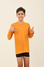 Laden Sie das Bild in den Galerie-Viewer, Kids Longsleeve Uvpro Laranja
