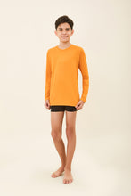 Laden Sie das Bild in den Galerie-Viewer, Kids Longsleeve Uvpro Laranja
