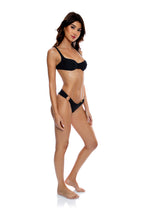 Laden Sie das Bild in den Galerie-Viewer, Image 03: Luli Fama Bas Bottom Wide Strap Black
