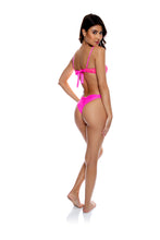 Laden Sie das Bild in den Galerie-Viewer, Model Back: Luli Fama Ensemble Sequins Multi Pink
