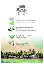 Laden Sie das Bild in den Galerie-Viewer, Image 06: Monoï Royal Solaire Monoi Royal Cb Glass Bottle
