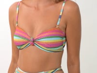 Laden und Abspielen von Videos im Galerie-Viewer, Video: Rio De Sol Ensemble Set Supercolor Bandeau-Joy Highwaist-Spin
