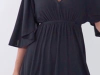Laden und Abspielen von Videos im Galerie-Viewer, Video: Rio De Sol Vêtement De Plage Black Mini Dress
