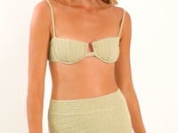 Laden und Abspielen von Videos im Galerie-Viewer, Video: Rio De Sol Jupe De Page Brisa-Pistache Rubi Skirt
