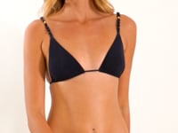 Laden und Abspielen von Videos im Galerie-Viewer, Video: Rio De Sol Bas Bottom Shimmer-Black Ibiza-Comfy-Gold
