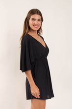 Laden Sie das Bild in den Galerie-Viewer, Image 02: Rio De Sol Vêtement De Plage Black Mini Dress
